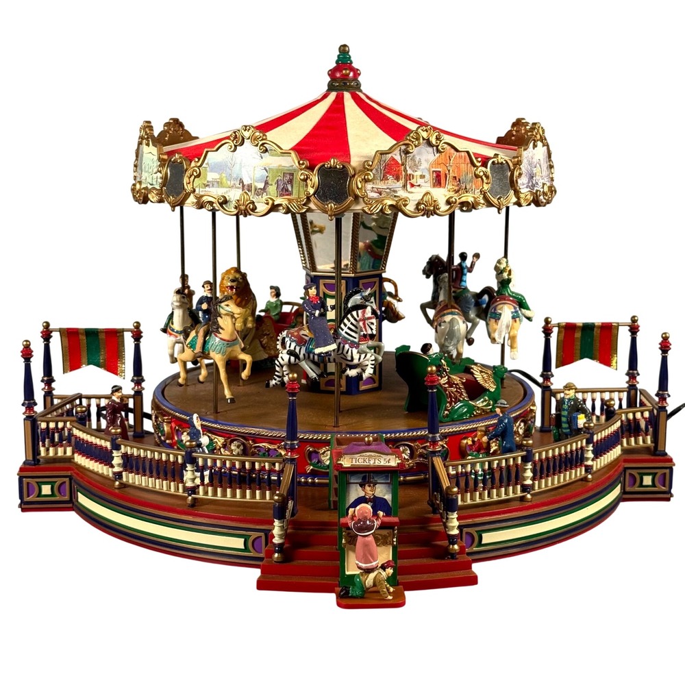 Mr. Christmas Holiday Around The Carousel Musical‎ Animated 30 Songs 2002 China